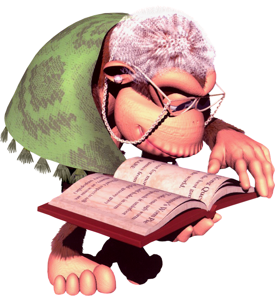 Wrinkly Kong - Donkey Kong Country 2 Wrinkly Kong (1051x1051), Png Download