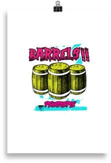 Pewdiepie Barrels Poster - Marching Percussion (480x480), Png Download