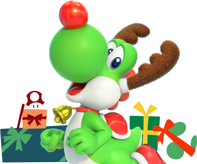 It's Not Christmas Yet, But Nintendo Is Already Wishing - Cartoon (640x533), Png Download