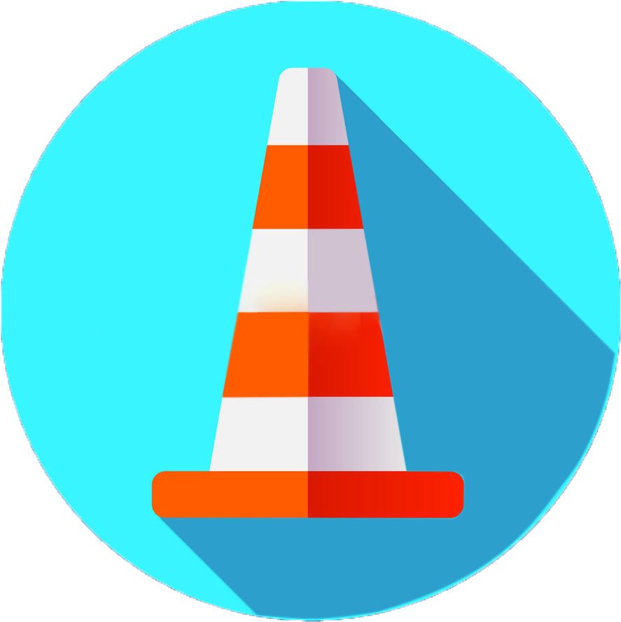 Under Construction Cone - Illustration (1024x1024), Png Download
