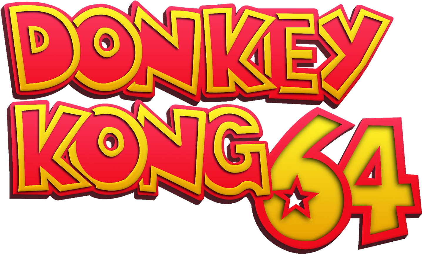 Originally Released On 24/11/1999 By Rare On The Nintendo - Donkey Kong 64 Logo (1600x900), Png Download