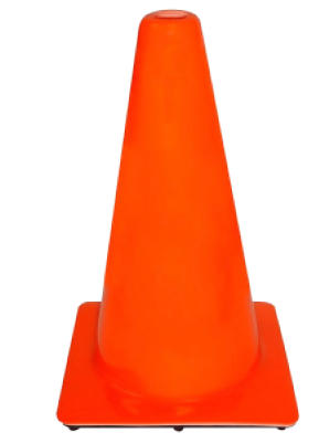 Browse Traffic Cones - Plastic (321x400), Png Download