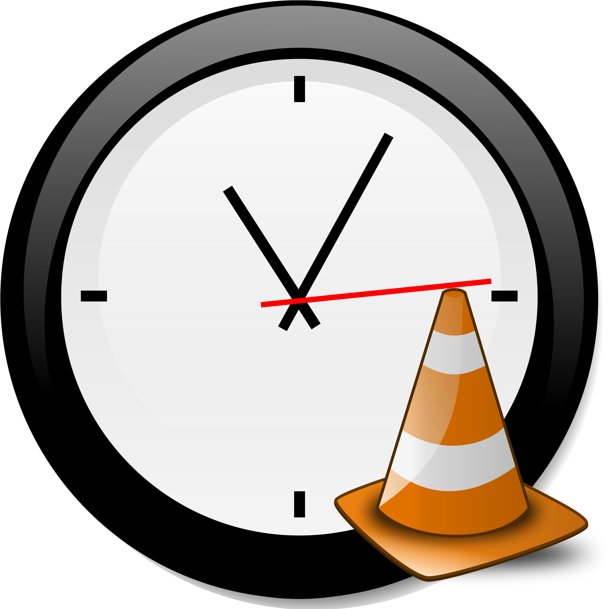 Open - Clock Clip Art (2000x1991), Png Download