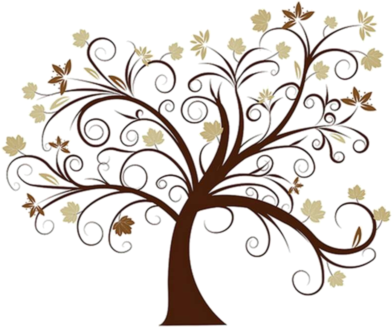 I'd Like This As An Idea For The "family Tree" Tattoo - Transparent Tree With Roots (784x654), Png Download