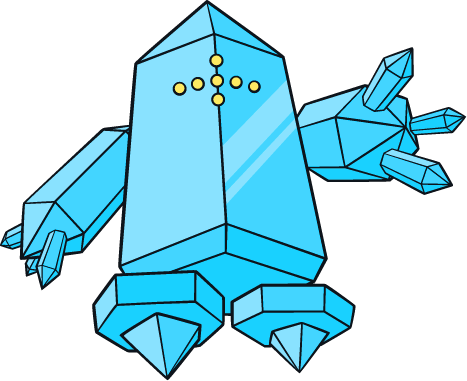 Image - They Should Change Shiny Regice Color (467x381), Png Download
