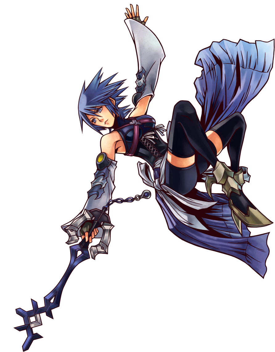 Aqua 3 Kingdom Hearts Aqua 35640213 900 1204 - Aqua Kingdom Hearts Render (900x1204), Png Download