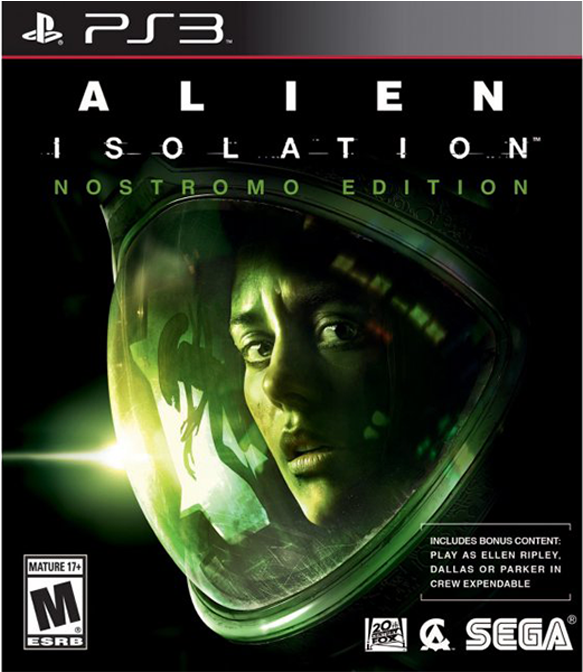Alien Isolation Nostromo Edition Ps3 - Alien Isolation [ps3 Game] (600x832), Png Download