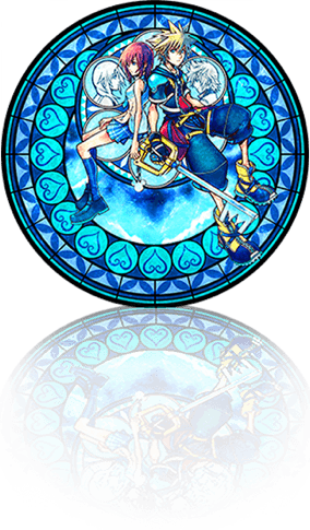 284 × 485 In Kingdom Hearts - Kingdom Hearts Stained Glass Kairi (284x485), Png Download