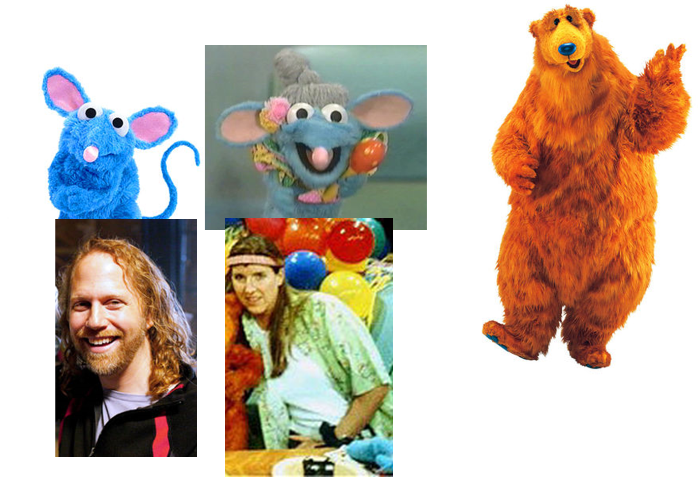Muppet Wiki Behind The Scenes Bear In The Big Blue - Bear In The Big Blue House Behind (1374x940), Png Download