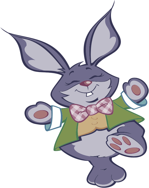 Medium Image - Easter Bunny (618x778), Png Download