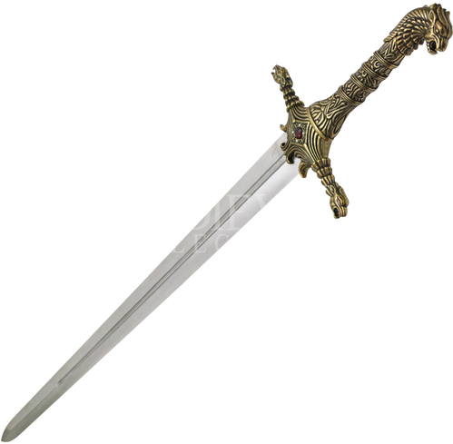 Black And Gold Sword (498x498), Png Download