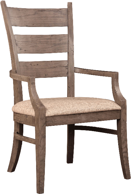 Modern Loft Ladder Back Arm Chair Studio By Stickley - Cheap Dining Chairs (700x700), Png Download