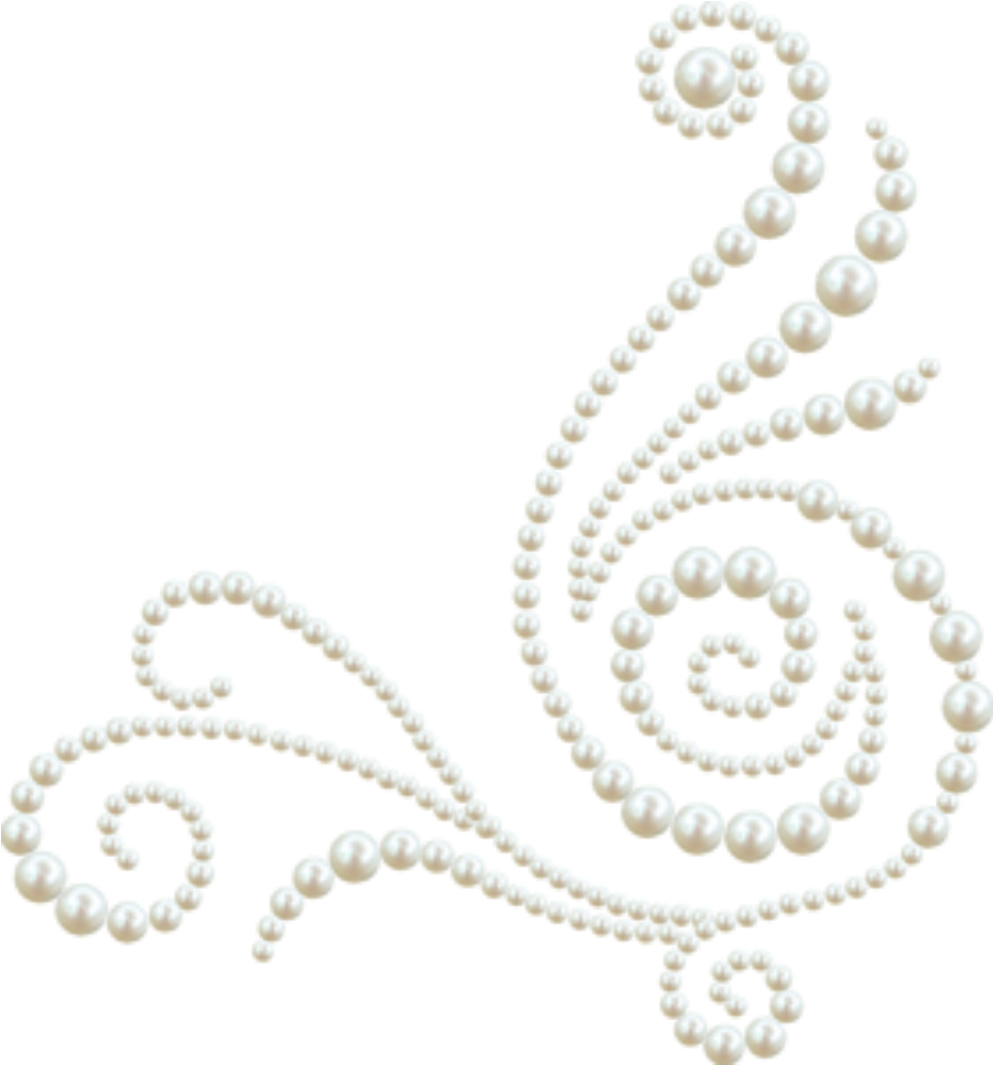 Pearl Necklace (1027x1024), Png Download
