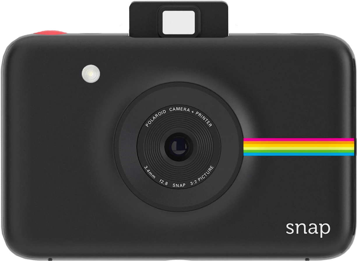 Polaroid Snap Touch - Polaroid Snap Instant Digital Camera - Black (2000x2000), Png Download
