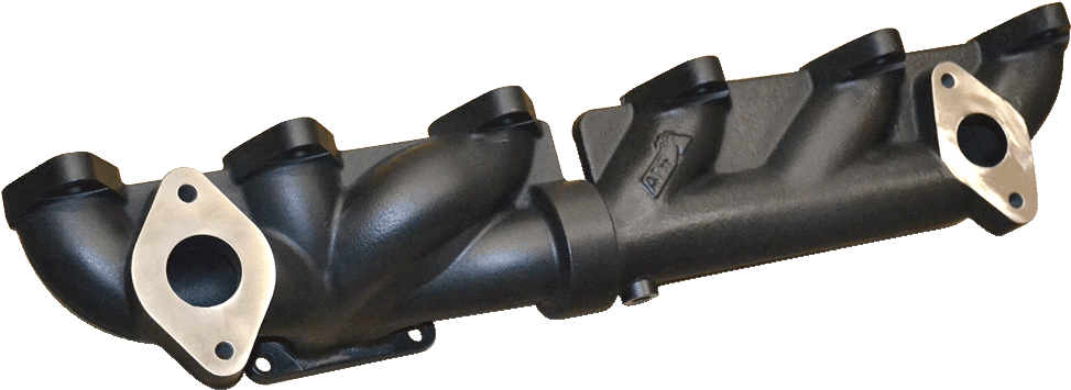 5 And Up - Ats 6.7 Cummins Exhaust Manifold (1000x400), Png Download