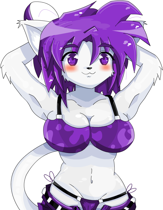 Live, Love, Furries Fond D'écran Titled Sexy Kitty - Sexy Furry Cat Girl (650x800), Png Download