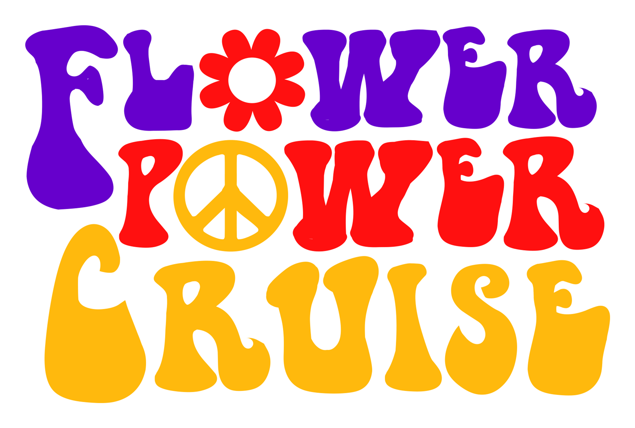 Flower Power Cruise - Flower Power (2700x1800), Png Download