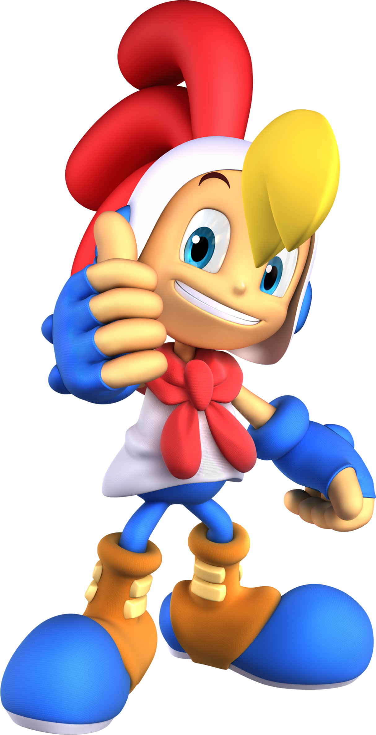 Is Billy Hatcher A Furry - Sonic Sega All Star Racing Characters (1214x2373), Png Download