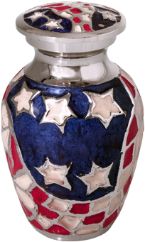 Brass Keepsake Cremation Urn (500x500), Png Download