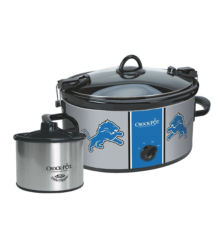 Stock Photo - Nfl-detroit Lion 6-quart Best Crock-pot Slow Cooker (940x853), Png Download