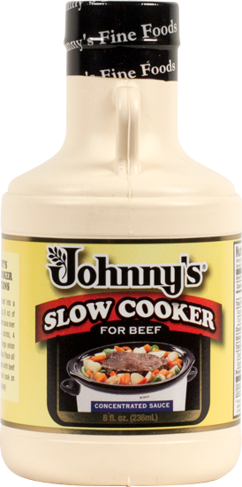 Slow Cooker Concentrate 8oz - Johnnys Salad & Pasta Elegance - 5.5 Oz (274x550), Png Download