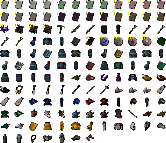 Hard Clue Scrolls Will Reward A Player With 75 Participation - Medium Clue Scroll Rewards (549x472), Png Download