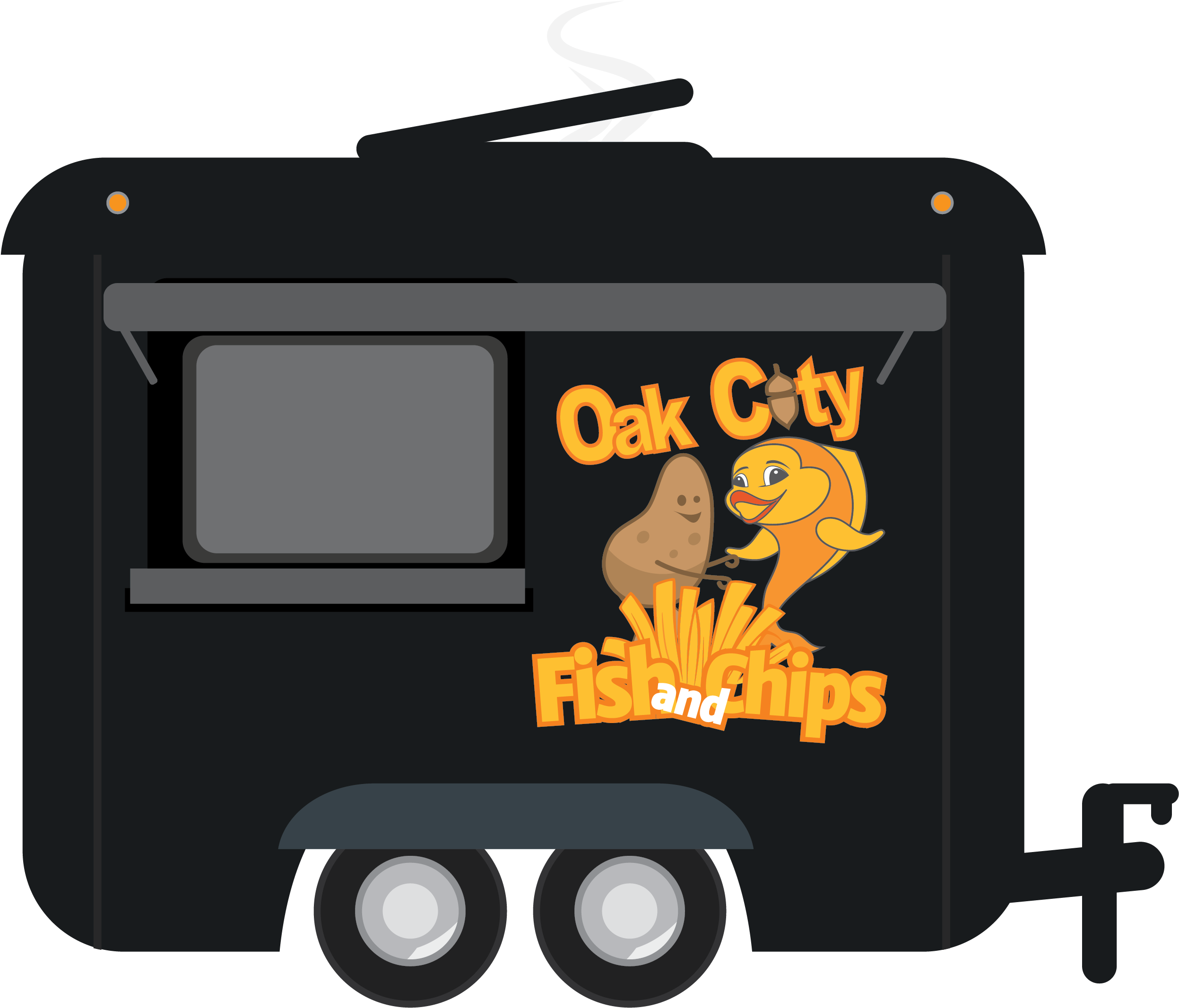 Picture - Oak City Fish And Chips (2575x2195), Png Download