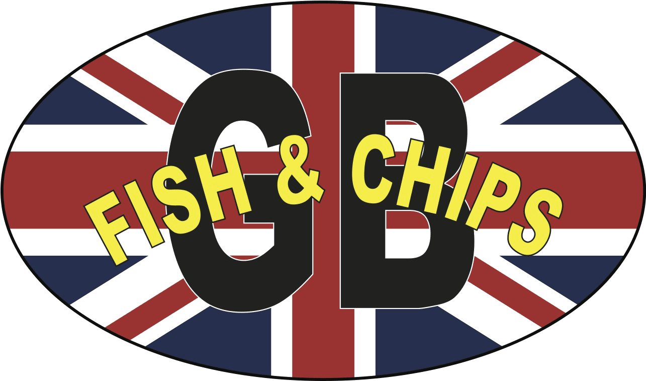 Gb Fish And Chips Logo (1285x983), Png Download