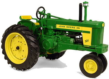 Tomy Ertl John Deere 720 Narrow Front Tractor Prestige, (400x400), Png Download