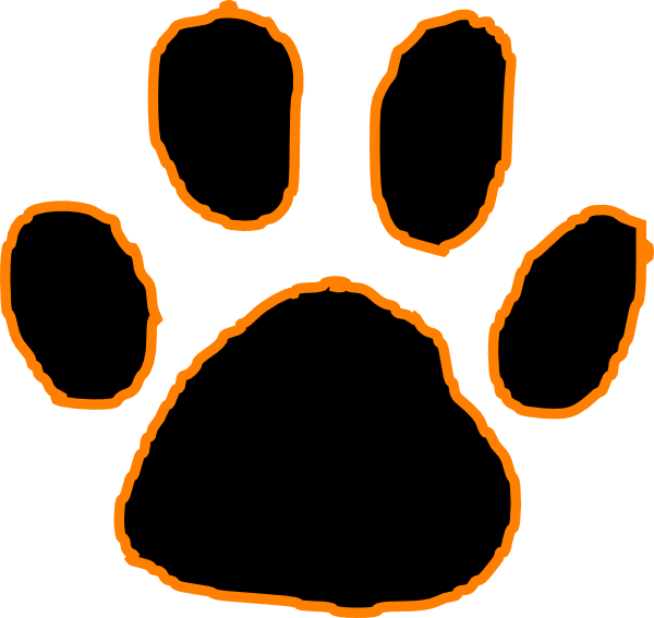 Download Tiger Paw Print Outline Car Pictures Clip Art Full Size