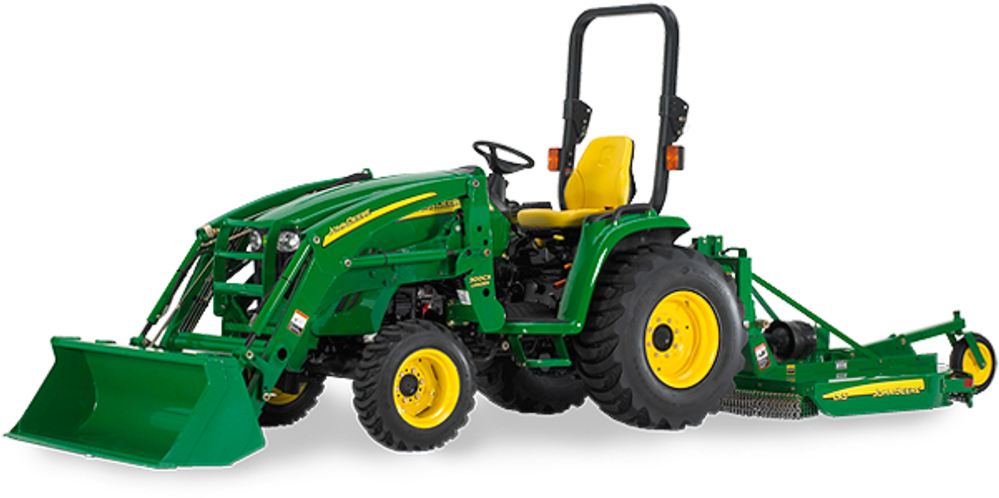 37203720 Utility Tractor - John Deere 3720 (1067x768), Png Download