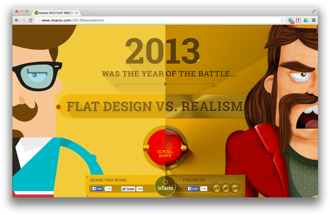 Download Flat Design Vs Realism Full Size PNG Image PNGkit