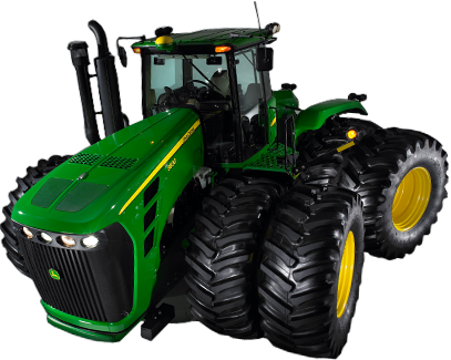 John Deere - Tractor (407x325), Png Download