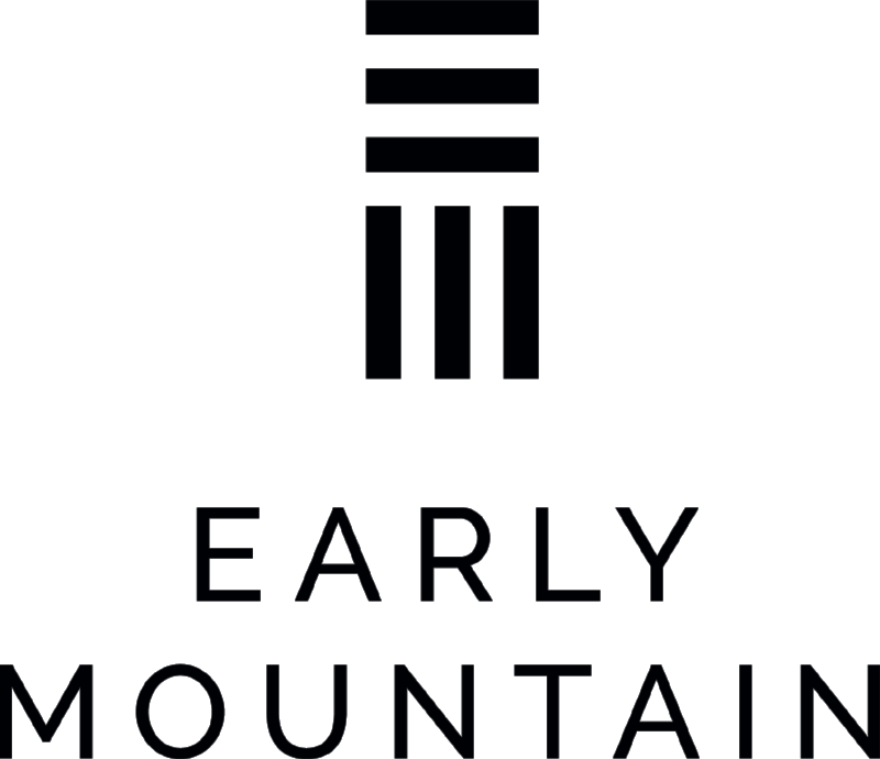 Emv Logo Vertical Black Rgb - Early Mountain Vineyards Logo (800x690), Png Download