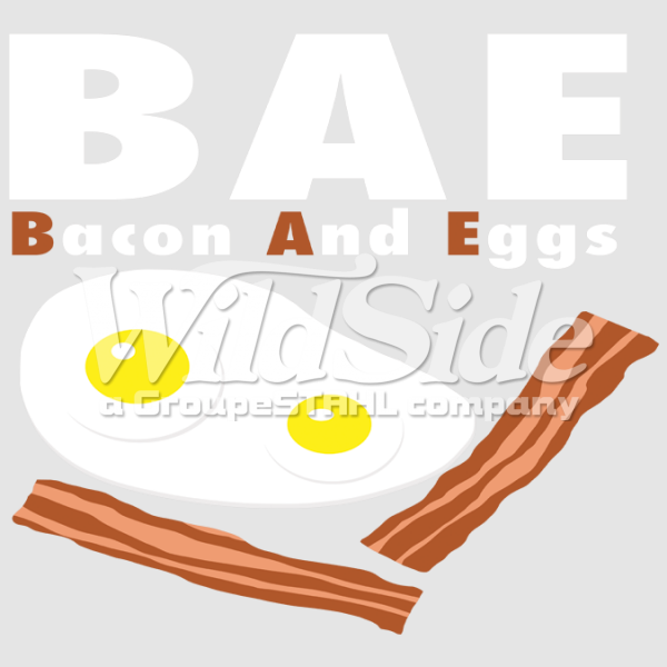 Bacon & Eggs - Graphic Design (600x600), Png Download