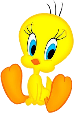 Tweety Bird Christmas Clipart - Tweety Bird (400x400), Png Download