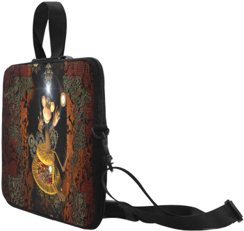 Funny Monkey Laptop Handbags 17" - Walking Dead Daryl Dixon Sleeve Case Shoulder Bag For (500x500), Png Download