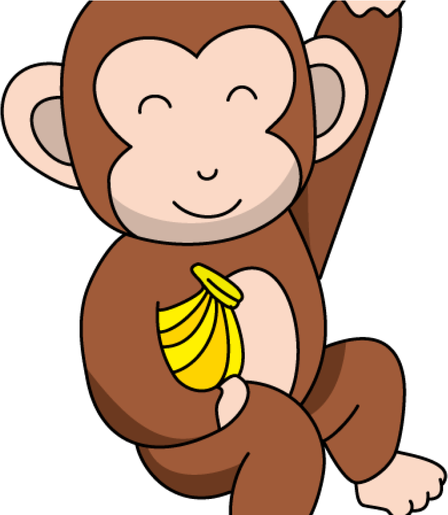 Cute Monkey Clipart Funny Monkey Clipart At Getdrawings - Monkey Clipart (1024x1024), Png Download