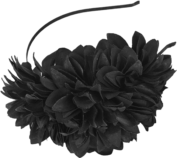Rwn12706 Jasmine Flower Band Black Png - Artificial Flower (600x600), Png Download