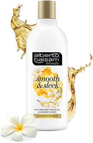 Conditioner With Organic Argan Oil & Jasmine Flower - Alberto Balsam Blends Damage Repair Shampoo (480x480), Png Download