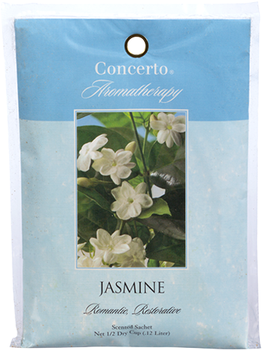 Concerto Aromatherapy Jasmine Scented Sachet .5 Cup (450x550), Png Download