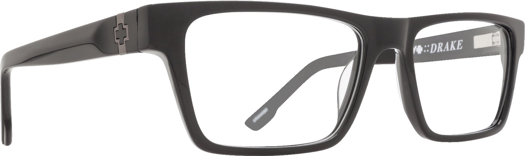Drake - Spy Optic Vaughn Large Men's Eyeglasses - Matte Black (2000x1200), Png Download