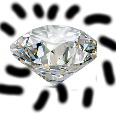 Diamond Plate Mod - 2 Carat Cubic Zirconia Engagement Ring In 14k White (400x400), Png Download