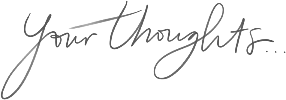 Your Thoughts - Portable Network Graphics (1000x375), Png Download