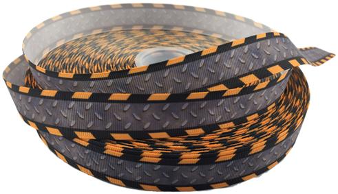 Construction Grosgrain Ribbons 7/8" - Storage Basket (500x500), Png Download