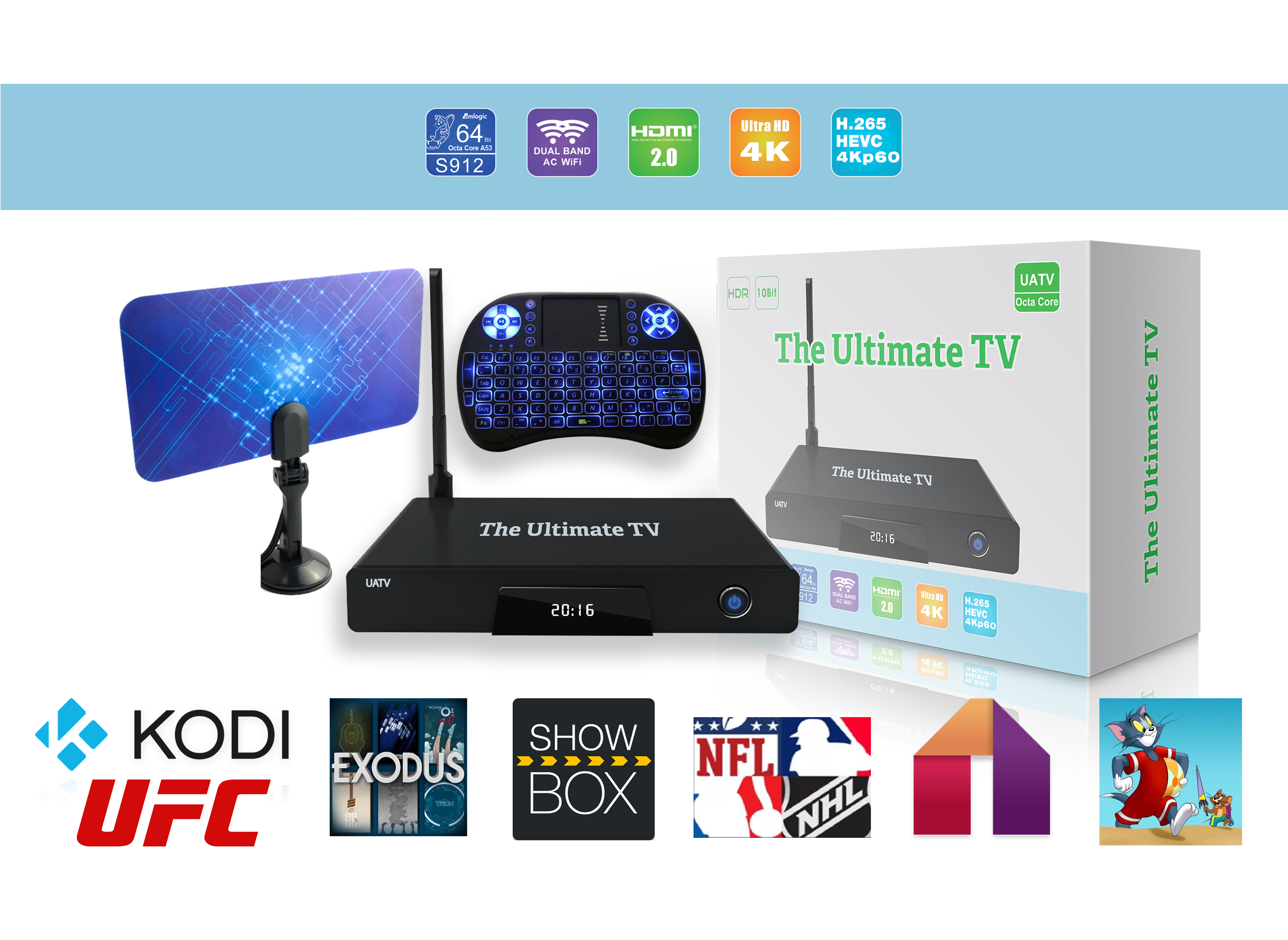 The - Ultimate Android Tv (3119x2438), Png Download