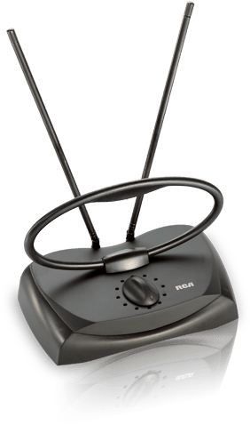 Rca Indoor Fm And Hdtv Antenna - Rca Indoor Antenna (500x500), Png Download
