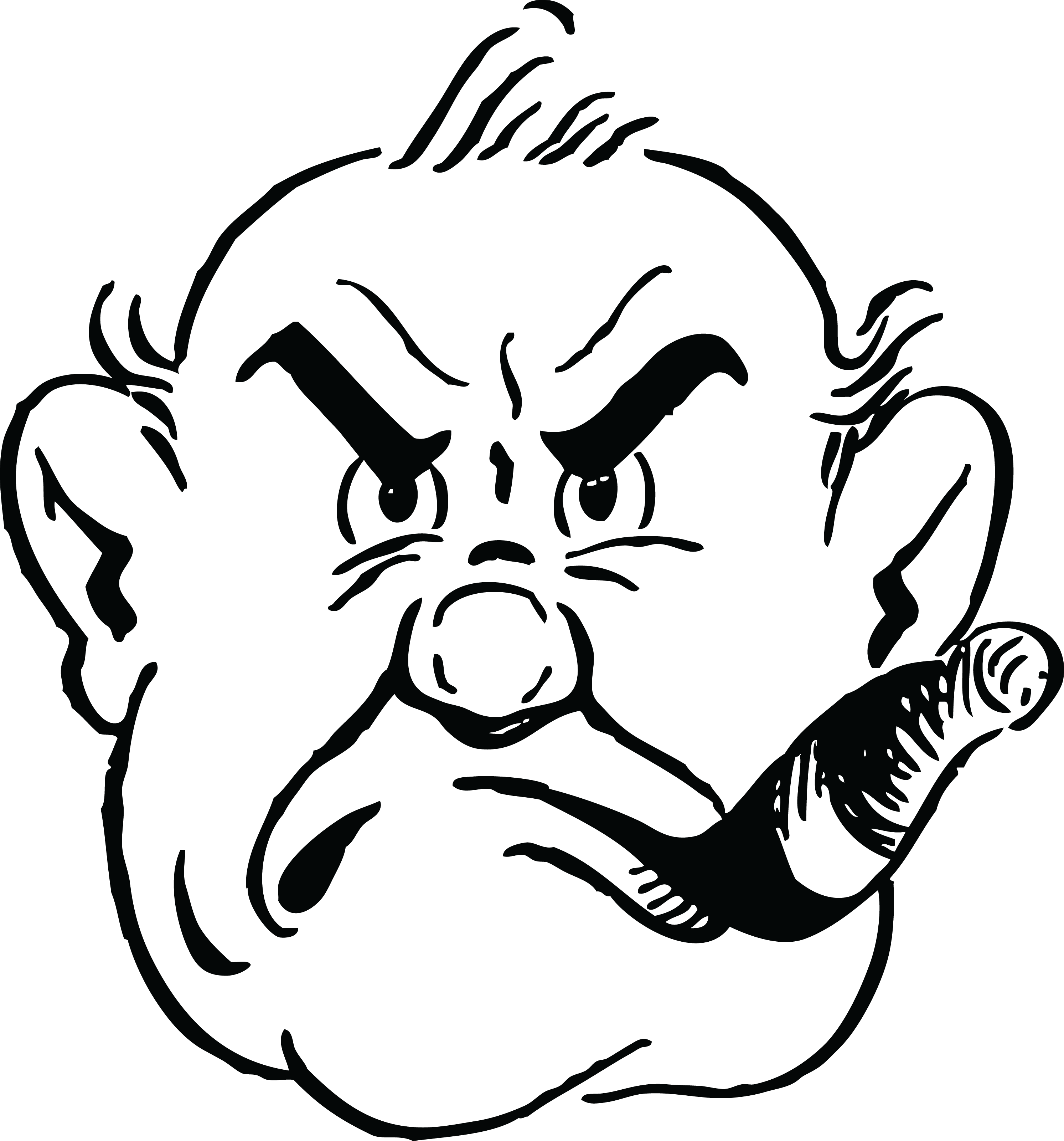 Grumpy Old Man Smoking Cigar - Grumpy Man Phone Case - Samsung Galaxy S4 (2986x3200), Png Download