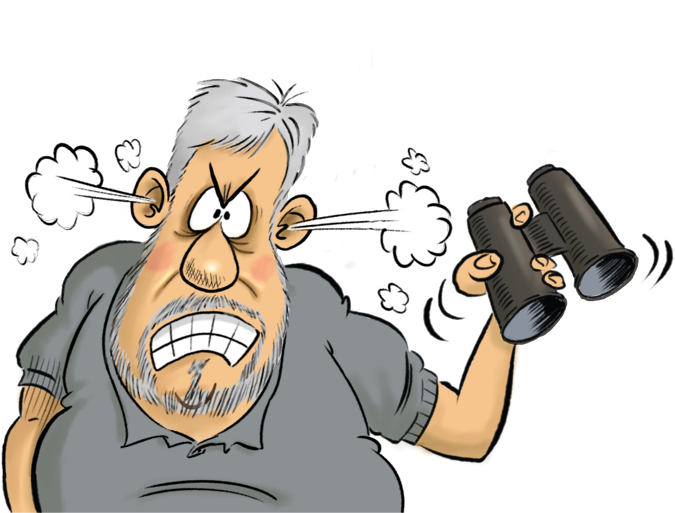 Read The Latest Gob Article - Grumpy Old Birder (811x560), Png Download