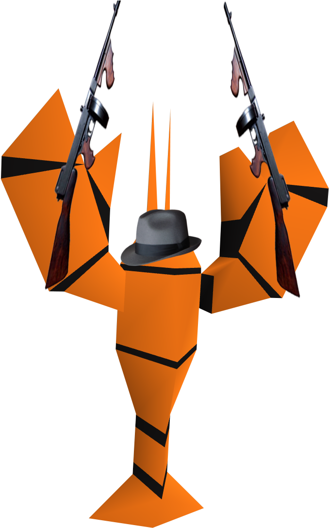 Mobster - Clip Art (800x1100), Png Download